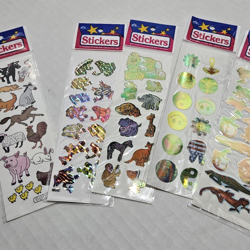 Animal Stickers Vintage